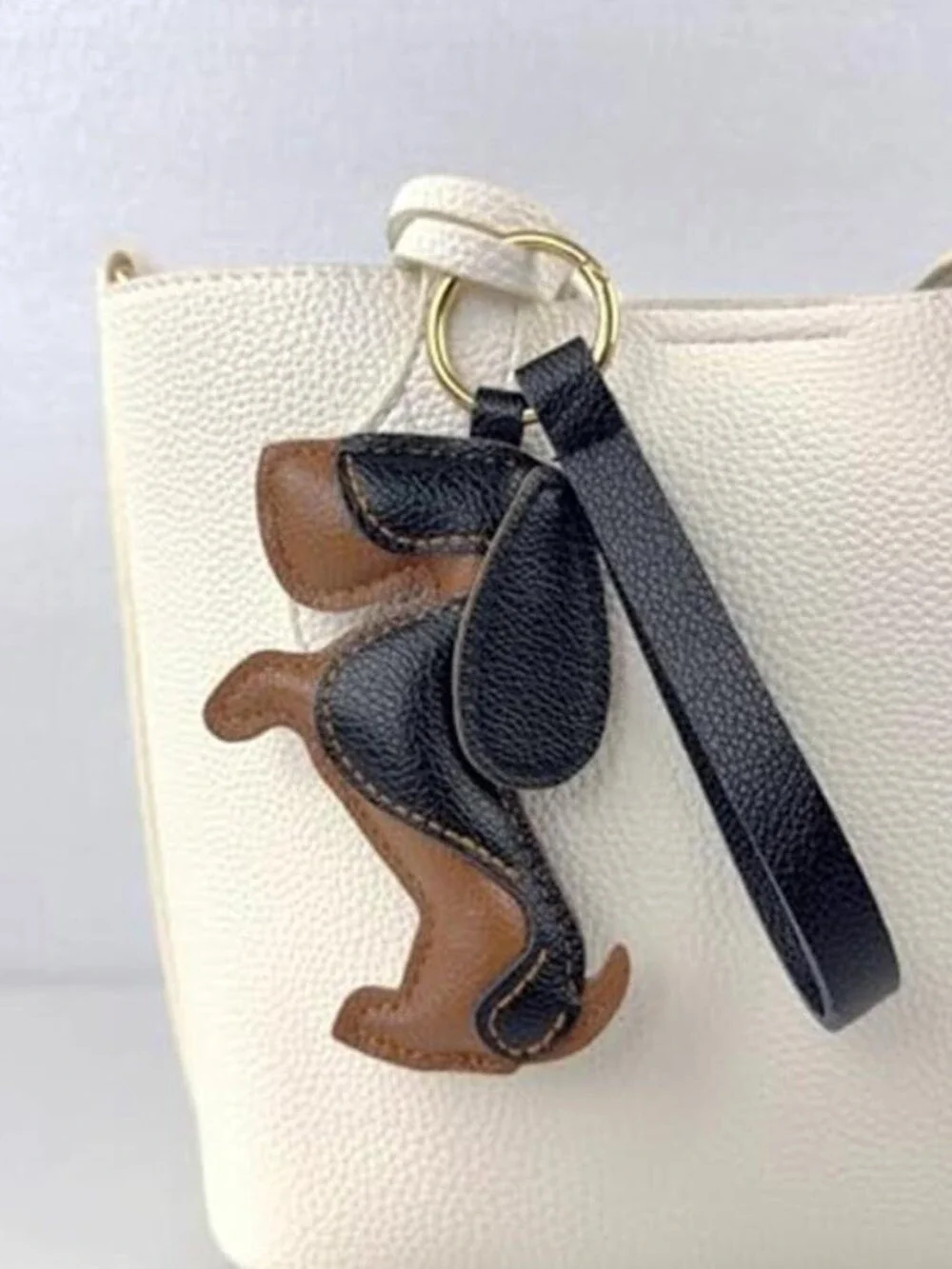 Dachshund Bag Charm, Fashion Dog Charm for Purse Handbags Bag Accessories